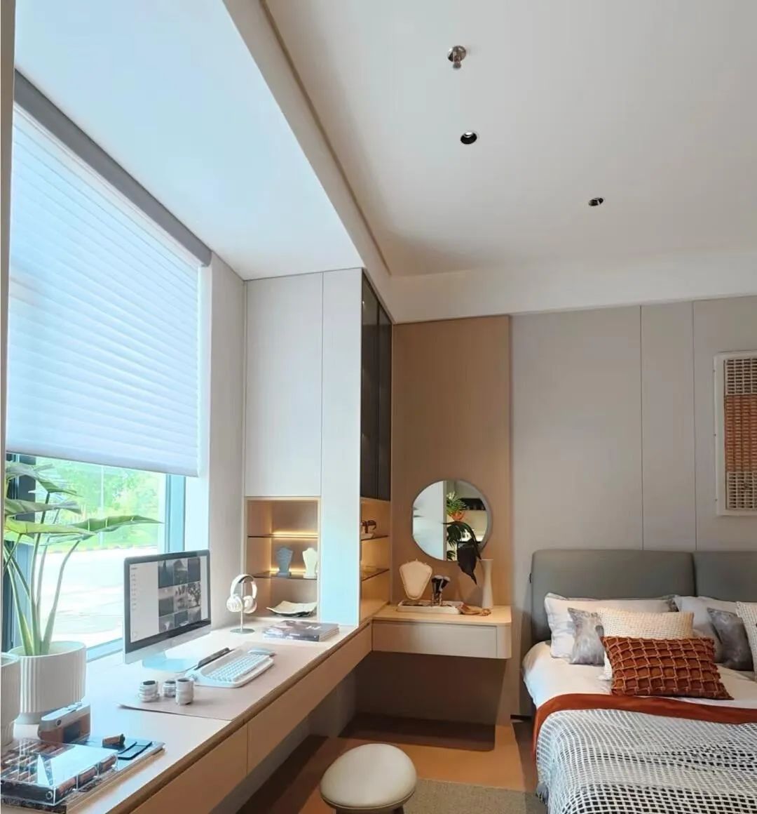 被年轻人家的“飘窗设计”惊到了!打开思路后,直接就多了半间房_被年轻人家的“飘窗设计”惊到了!打开思路后,直接就多了半间房_