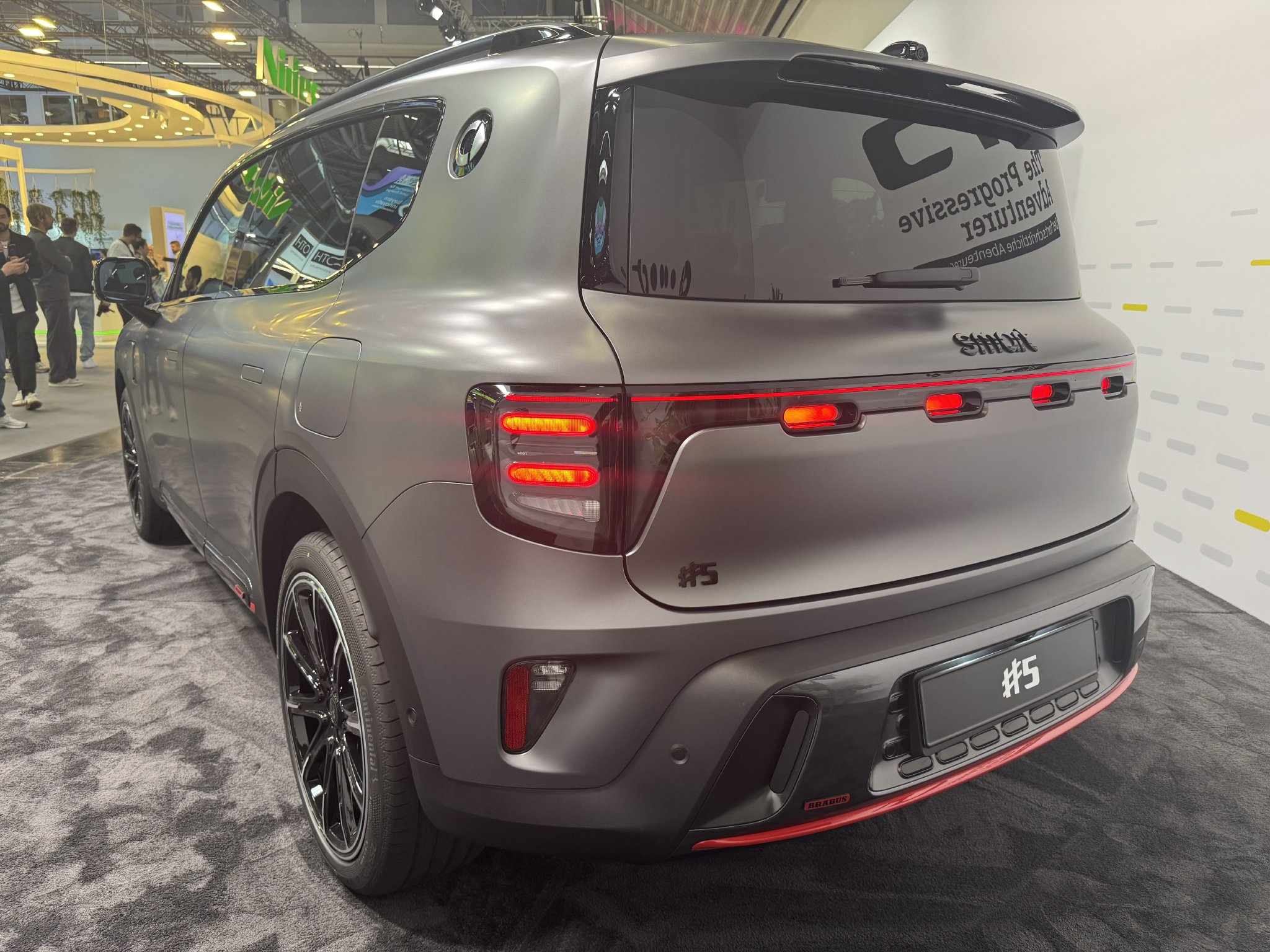 2025慕尼黑车展:smart #5 BRABUS亮相