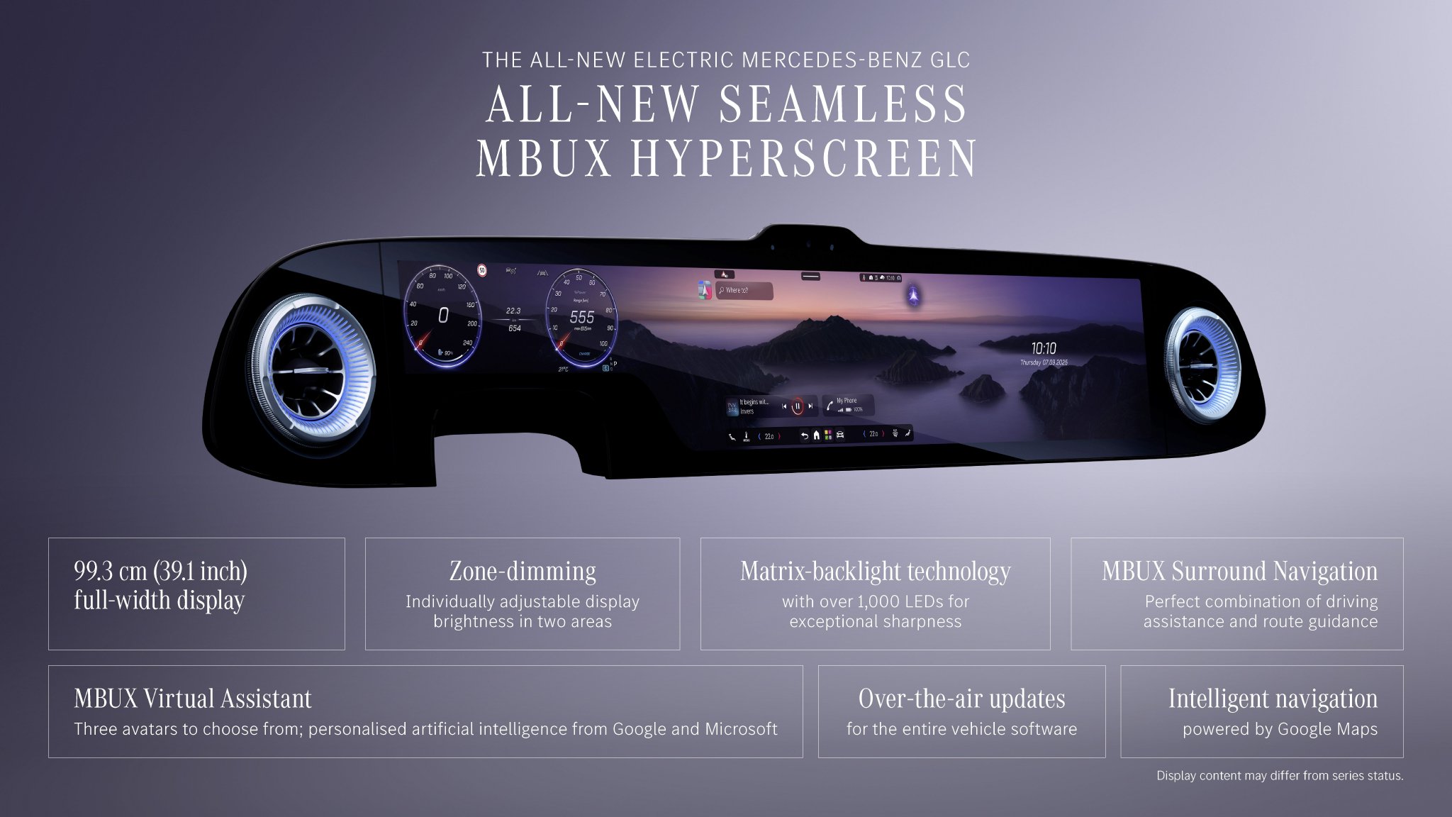 2025慕尼黑车展：奔驰纯电GLC全球首发