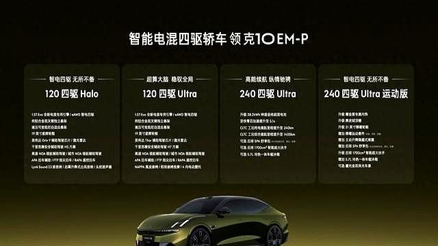 谁说高价?领克10 EM-P上市,16.38万起全系四驱,颠覆混动市场!-有驾