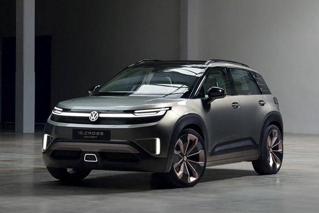 大众ID。CROSS概念车正式亮相!车内空间加宽,搭载前置单电机-有驾