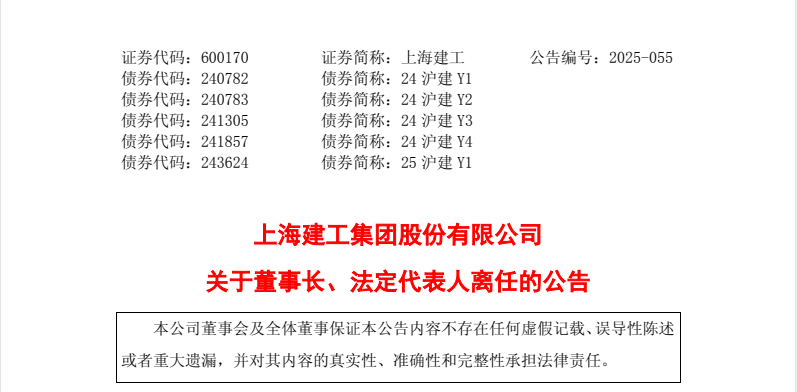 _上海建工董事长级别_上海建工董事长年薪