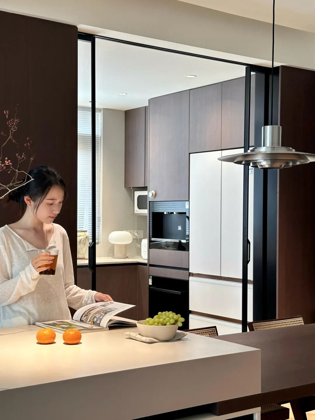 冰箱厨房位置摆放图__冰箱厨房橱柜的装饰效果图