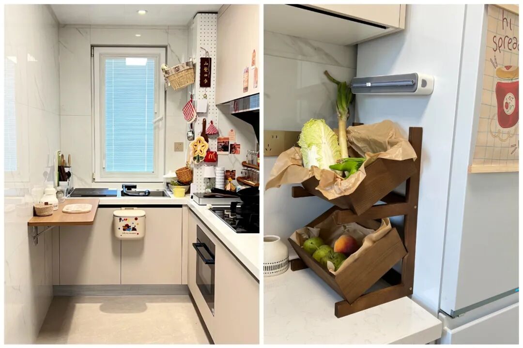 冰箱厨房位置摆放图__冰箱厨房橱柜的装饰效果图