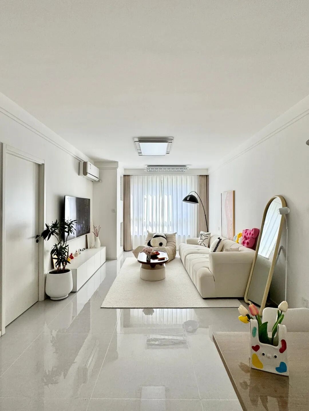 客厅空调挂机怎么装饰__客厅安挂式空调怎么安好看