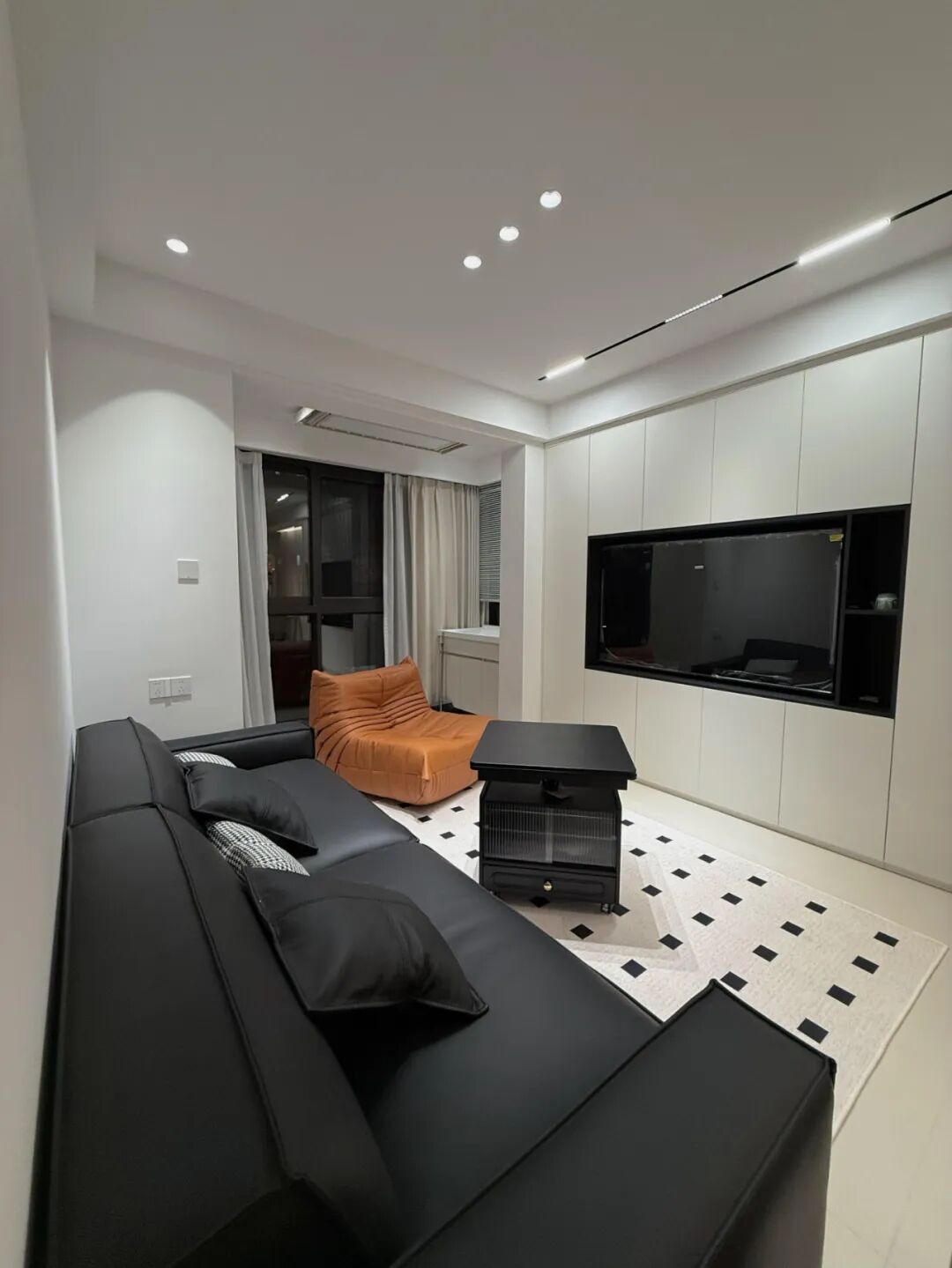 阳台收纳柜子格子设计_居家收纳一点通_