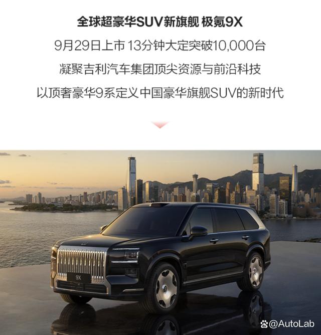 9月销量榜:蔚小理齐头并进;吉利银河紧追比亚迪-有驾