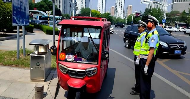 电动三四轮车需检查，注意六项，避免违规处罚-有驾